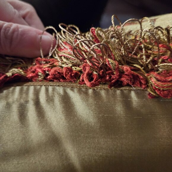 RARE AUSTIN HORN DAMASK JACQUARD BED THROW DECORATIVE ACCENT PILLOW - Picture 12 of 12